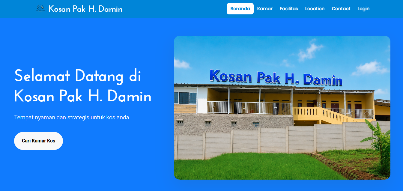 Sistem Informasi dan Pemesanan Kosan